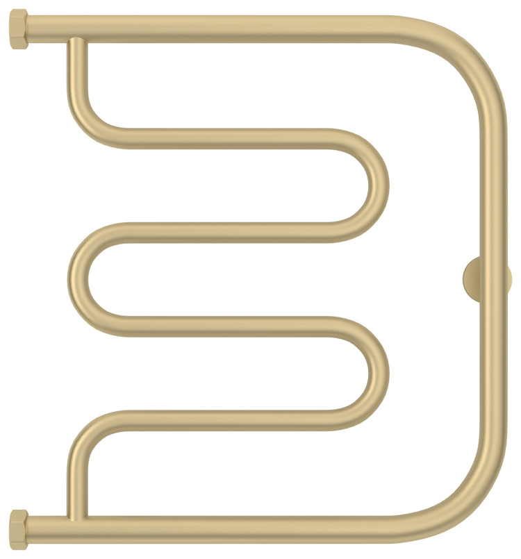 Полотенцесушитель водяной Сунержа Лира+ 500х500 Матовая шампань