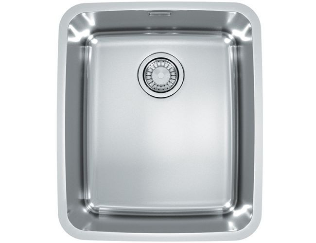 Мойка LUNO 40 SAT 90 FI 480X400 в комплекте с сифоном 1130550,