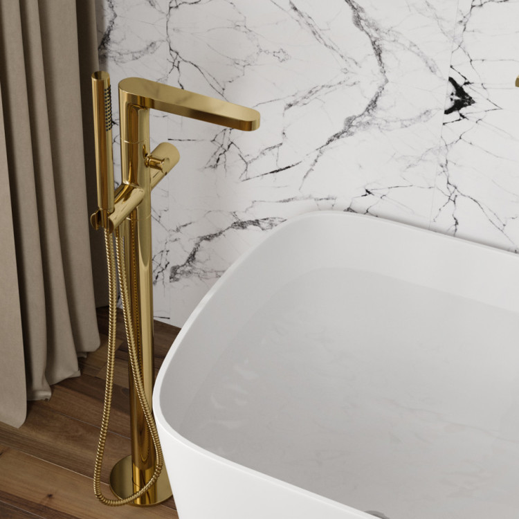 WasserKRAFT Ems 7621 Смеситель напольный для ванны