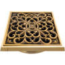 Решетка для трапа Bronze de Luxe Узоры 10x10 21962