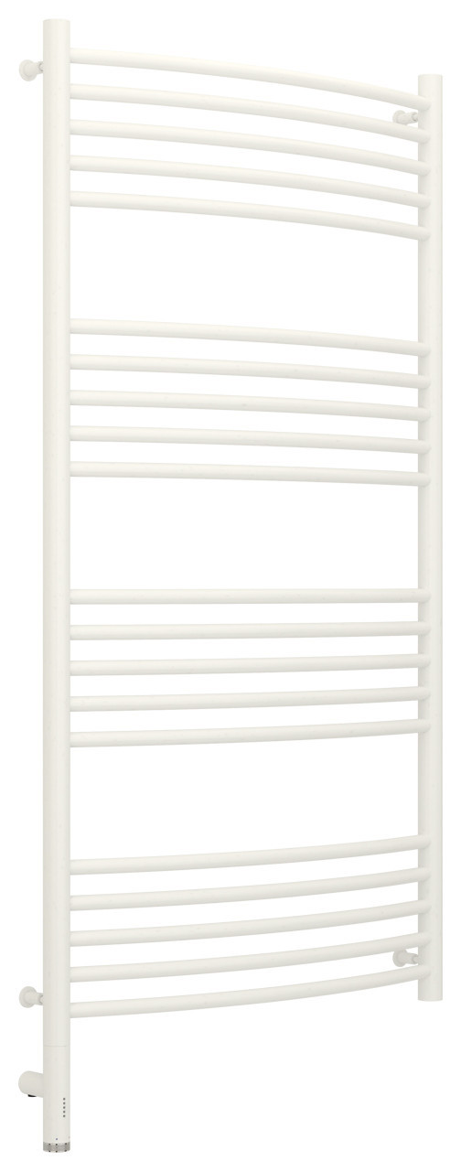 Полотенцесушитель электрический Сунержа Богема 3.0 выгнутая 1200х600 МЭМ левый Матовый белый