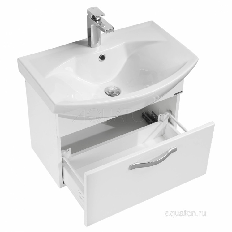 Тумба под раковину Aquaton Ария 65 белый 1A134001AA010