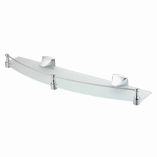 WasserKRAFT Wern K-2544 (ранее К-2524) Полка стеклянная с бортиком