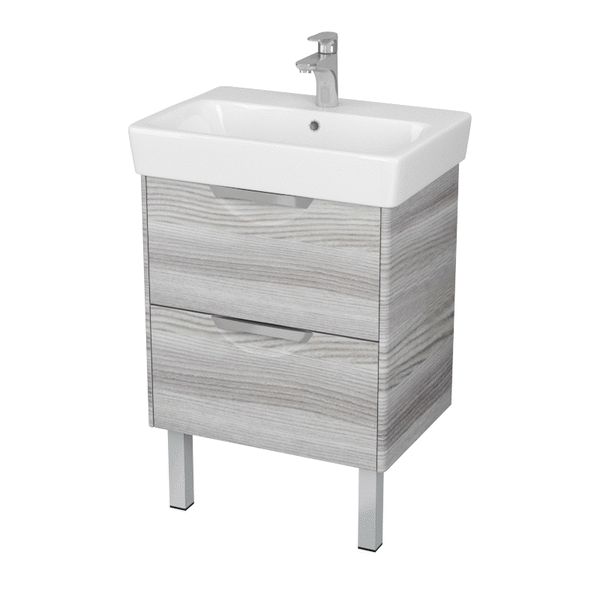 Тумба под раковину Aquaton Сильва 50 дуб фьорд 1A211701SIW60