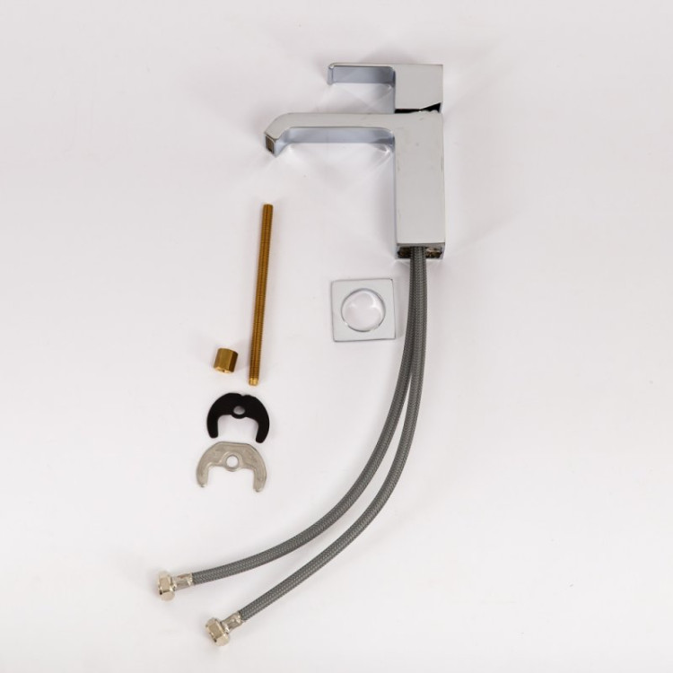 Смеситель для раковины однорычажный, с донным клапаном Cezares PORTA-LS1-SR