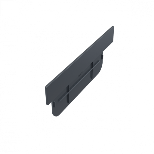 Заглушка для закрытия дренажного канала с торца Alcadrain AVZ-P017