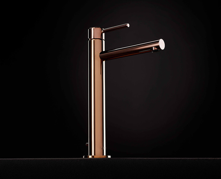 Смеситель Origin для раковины чаши, цвет медный
