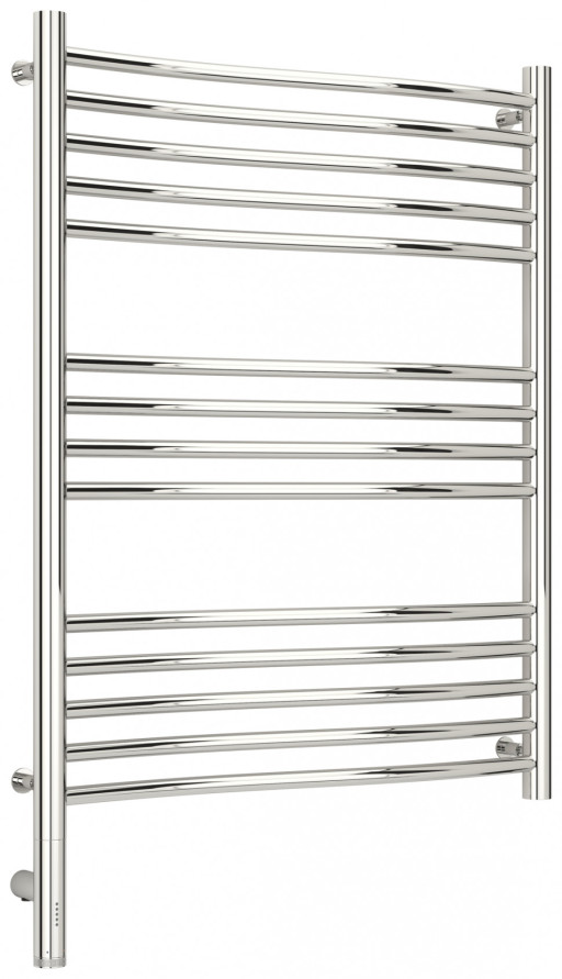 Полотенцесушитель электрический Сунержа Флюид 3.0 800х600 МЭМ левый Без покрытия