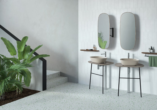 Зеркало Plural 35 см, поворотное, американский орех