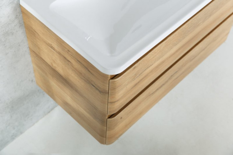 База под раковину подвесная с двумя выкатными ящиками BelBagno ACQUA-900-2C-SO-PS