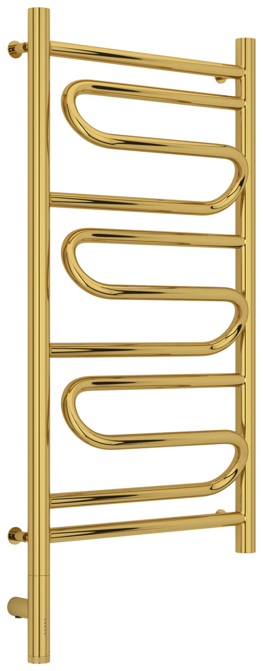 Полотенцесушитель электрический Сунержа Элегия 3.0 800х400 МЭМ левый Золото