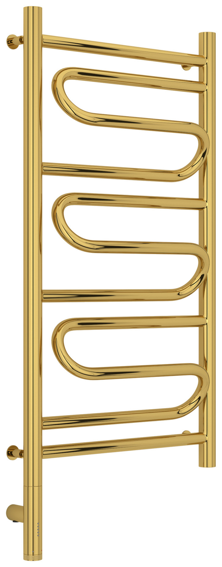 Полотенцесушитель электрический Сунержа Элегия 3.0 800х400 МЭМ левый Золото