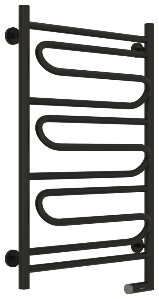 Полотенцесушитель электрический Сунержа Элегия 2.0 800х500 МЭМ правый Матовый чёрный