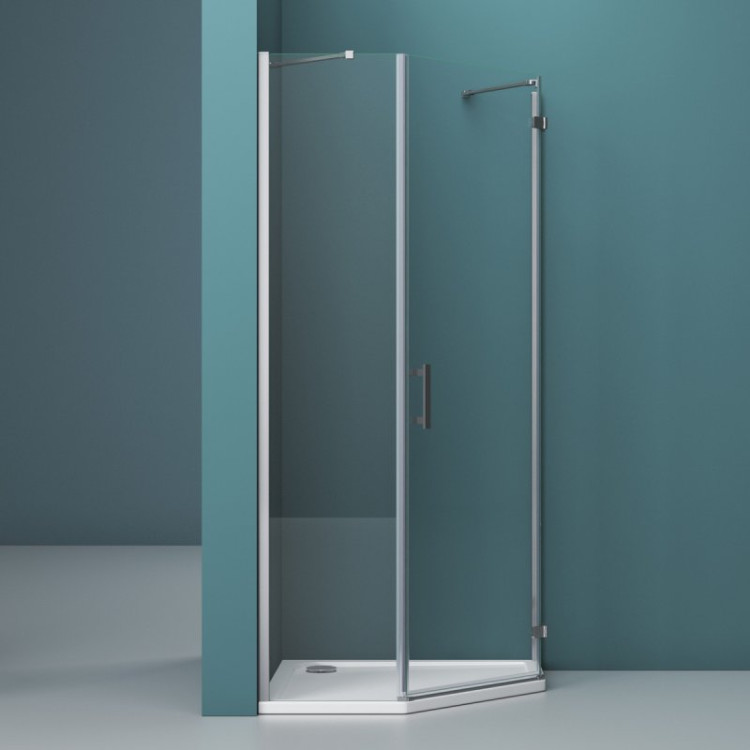 Душевой уголок BELBAGNO KRAFT-P-1 BelBagno KRAFT-P-1-80-C-Cr-L