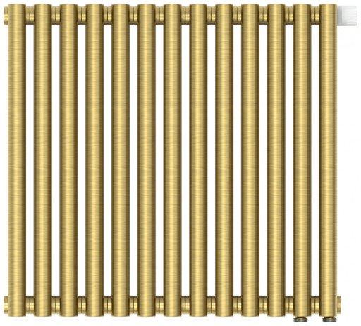 Отопительный радиатор Сунержа Эстет-00 EU50 500х585 13 секций Состаренная латунь