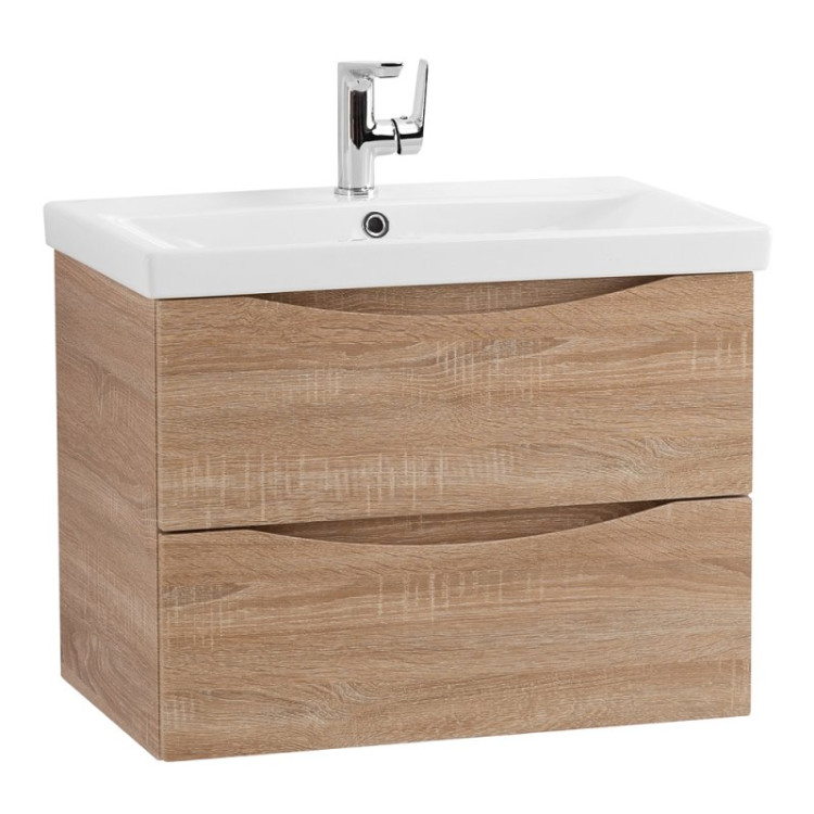 База под раковину подвесная с двумя выкатными ящиками 564x440x500 BelBagno MARINO-CER-600-2C-SO-RG-P