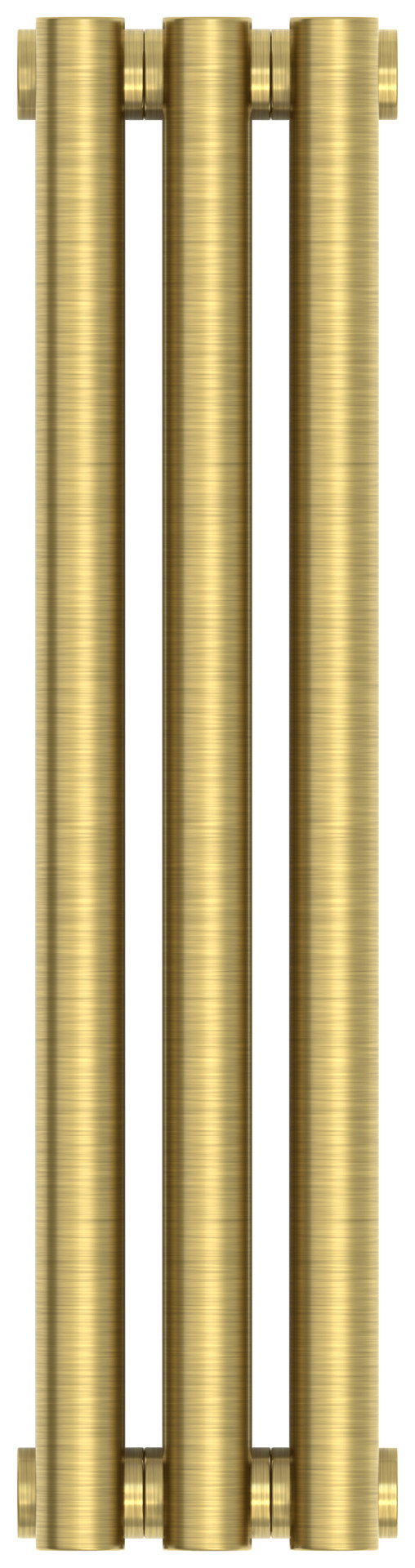 Отопительный радиатор Сунержа Эстет-0 500х135 3 секции Состаренная латунь