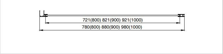 Душевая стенка Aquatek AQ ARI WA 10020CH