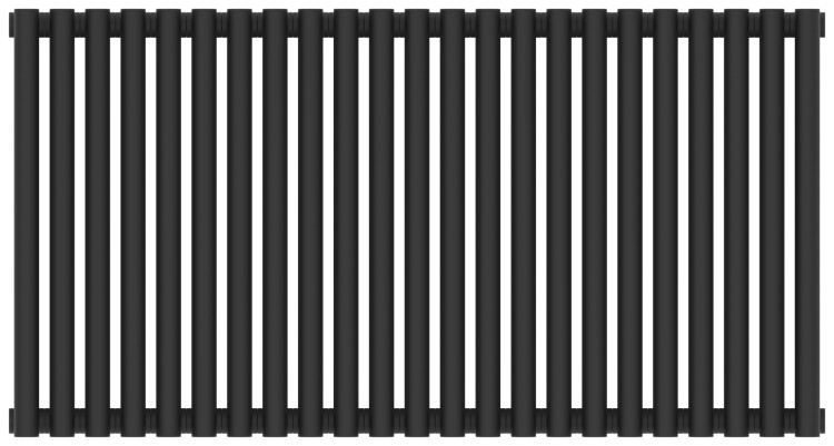 Отопительный радиатор Сунержа Эстет-00 500х1035 23 секции Тёмный титан муар
