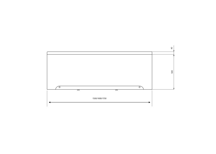 Экран фронтальный Aquatek EKR-F0000089