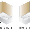 Шторка для ванны Kolpa San Terra TS 112
