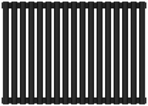 Отопительный радиатор Сунержа Эстет-00 500х765 17 секций Матовый чёрный