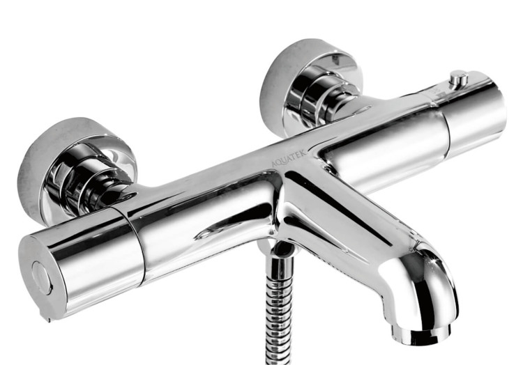 Термостатический смеситель для ванны Aquatek AQ1043CR