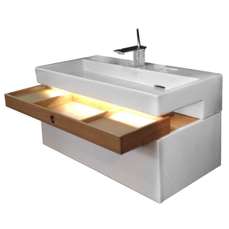 Тумба под раковину Jacob Delafon Terrace 80 подвесная