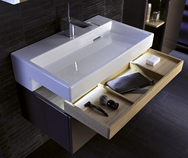 Тумба под раковину Jacob Delafon Terrace 80 подвесная