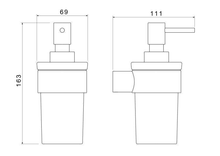 Дозатор Aquatek AQ4405CR Лира