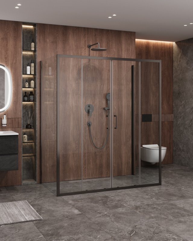 Душевой уголок MOLVENO-AH-2/2 Cezares MOLVENO-AH-2/2-170/90-C-Cr-IV