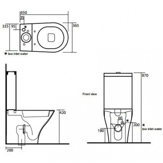 Унитаз Kerasan Aquatech 3717