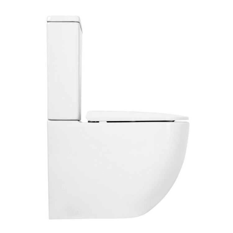 Сиденье дюропласт, soft close, металлическое крепление Cezares CZR-870-SC