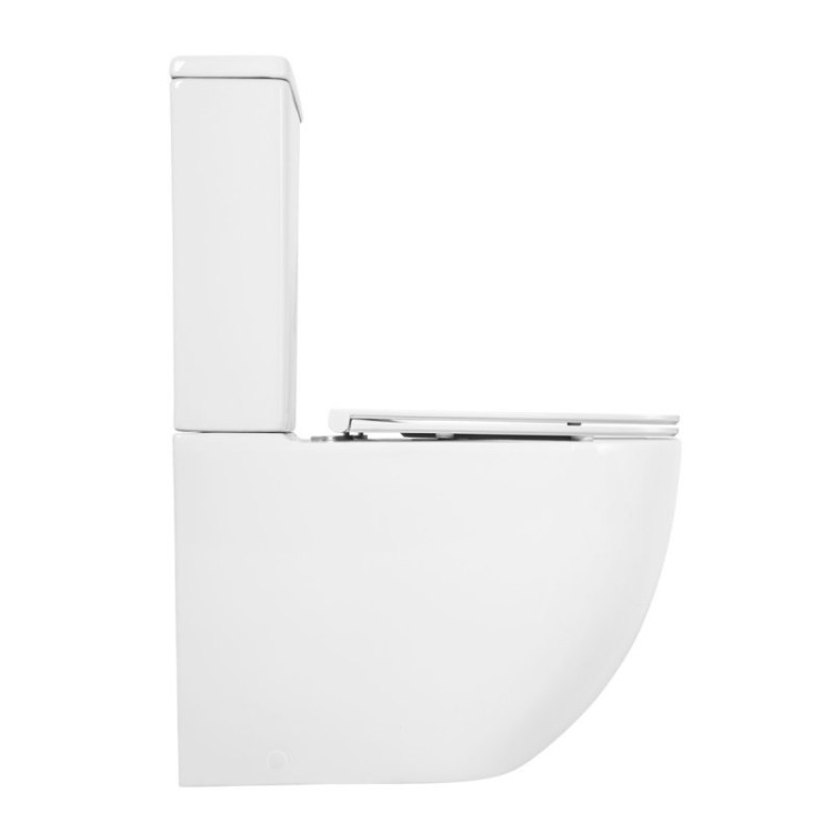 Сиденье дюропласт, soft close, металлическое крепление Cezares CZR-870-SC