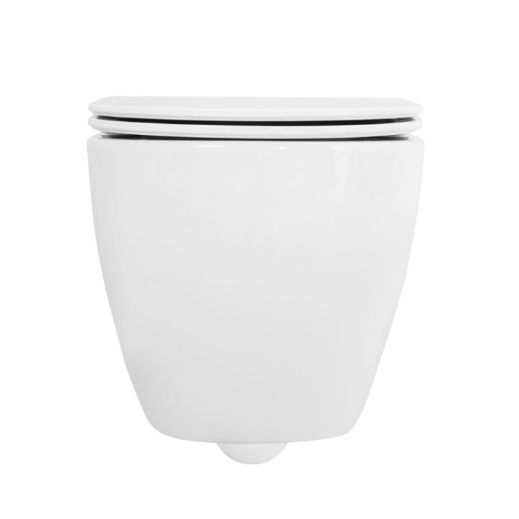 Сиденье дюропласт, soft close, металлическое крепление Cezares CZR-870-SC