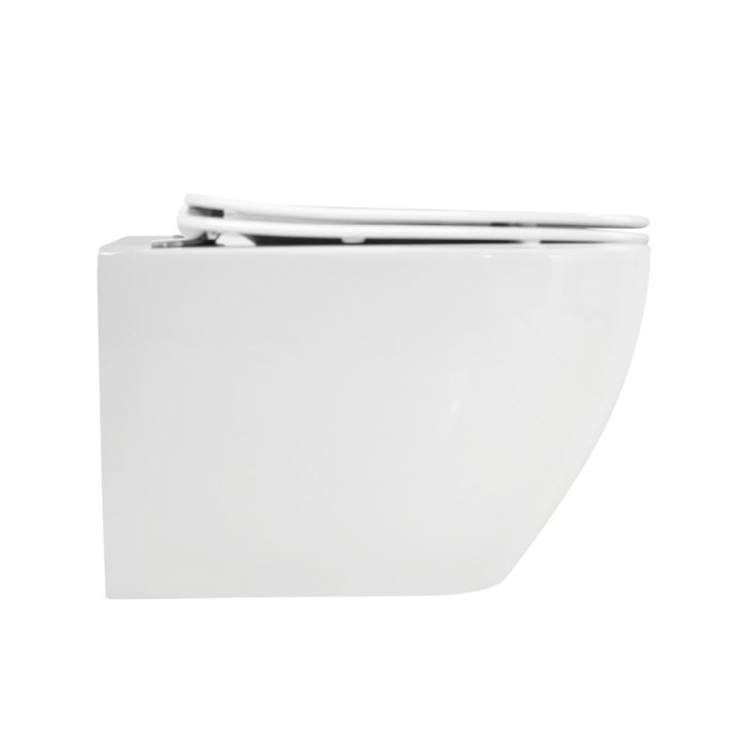 Сиденье дюропласт, soft close, металлическое крепление Cezares CZR-870-SC