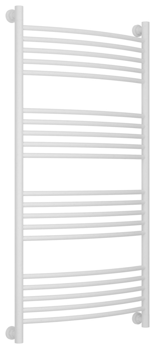 Полотенцесушитель водяной Сунержа Богема+ выгнутая 1200х600 Матовый белый