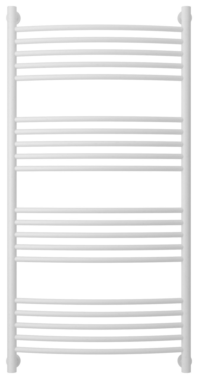 Полотенцесушитель водяной Сунержа Богема+ выгнутая 1200х600 Матовый белый