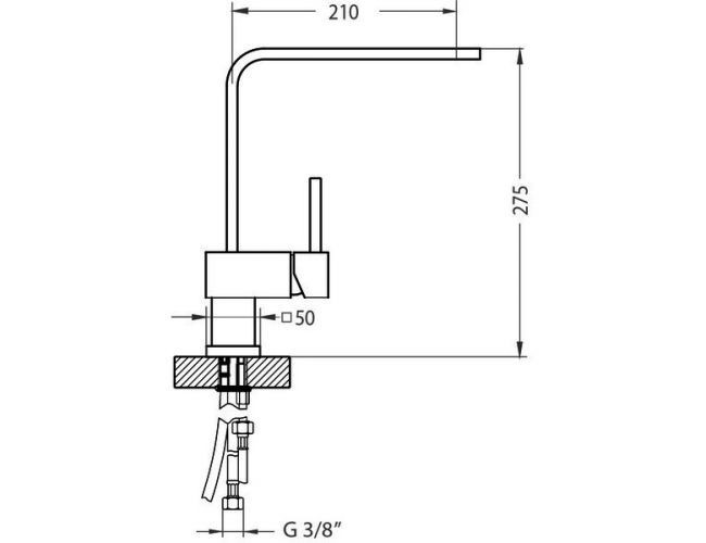 Смеситель для мойки ALVEUS LAGUNA MONARCH BRONZE new,