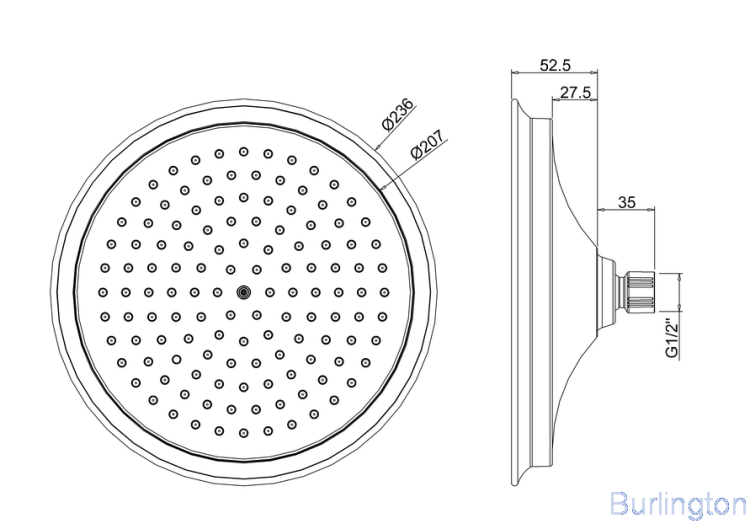 Душевая насадка 9' [V17]