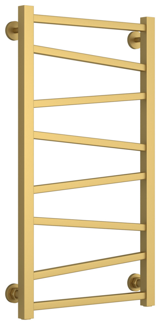 Полотенцесушитель водяной Сунержа Сирокко 800х400 Матовое золото