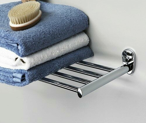 WasserKRAFT Аксесс Main K-9211 Полка д/полотенец (блистер), хром, WasserKRAFT