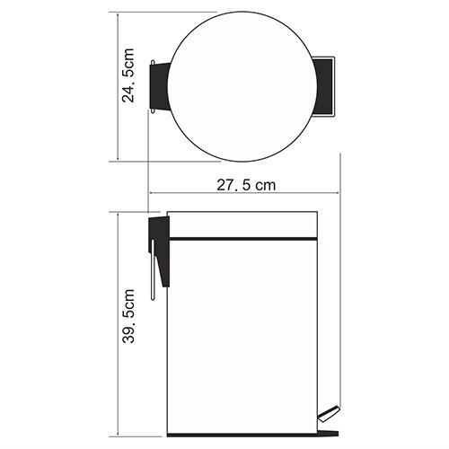 WasserKRAFT K-612 Ведро 12L