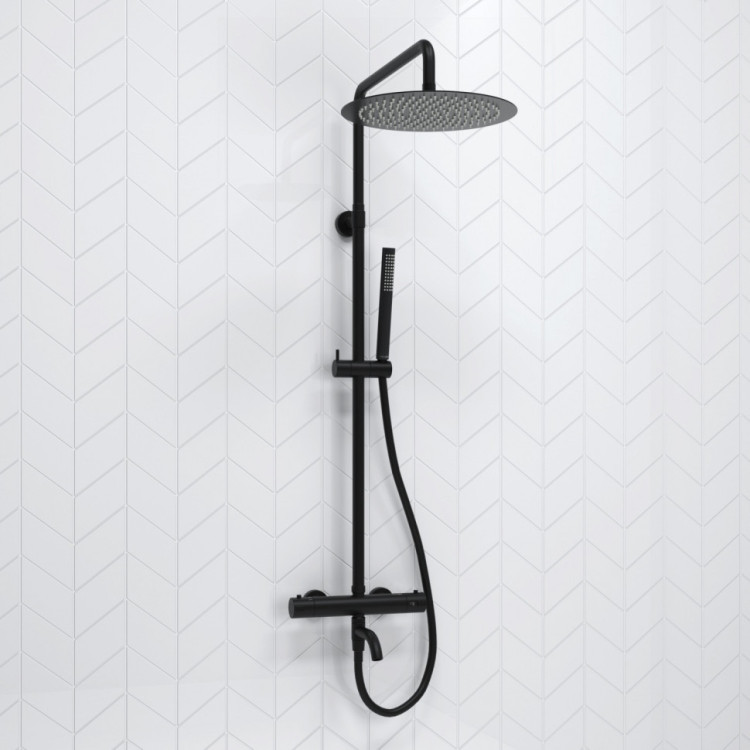 WasserKRAFT A288.160.217.BM Thermo Душевой комплект с термостатическим смесителем