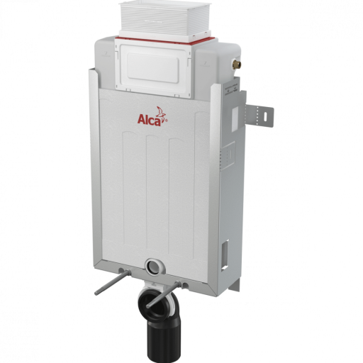 Скрытая система инсталляции для замуровывания в стену, управление сверху или спереди Alcadrain AM119/1000 Renovmodul