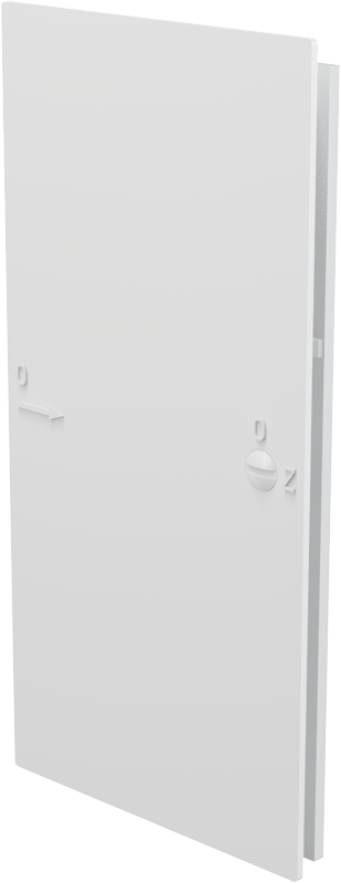 Дверца для ванной 150×300, белый Alcadrain AVD002