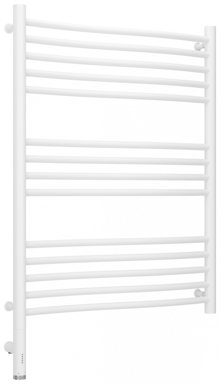 Полотенцесушитель электрический Сунержа Флюид 3.0 800х600 МЭМ левый Матовый белый