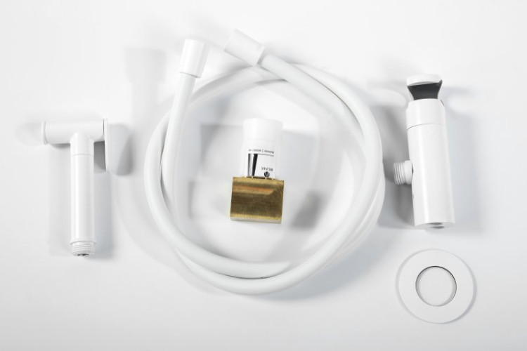 Гигиенический душ со смесителем Cezares LEAF-DIF-SR