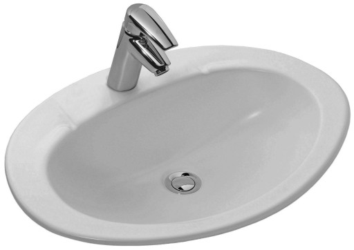 Встраиваемая раковина 63 х 48 см Jacob Delafon OVALE DESSUSE1273-00