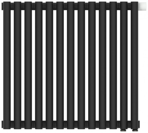 Отопительный радиатор Сунержа Эстет-00 EU50 500х585 13 секций Тёмный титан муар